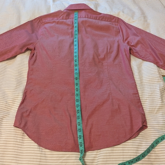 EUC Slim fit Express button down dress shirt - Picture 8 of 8